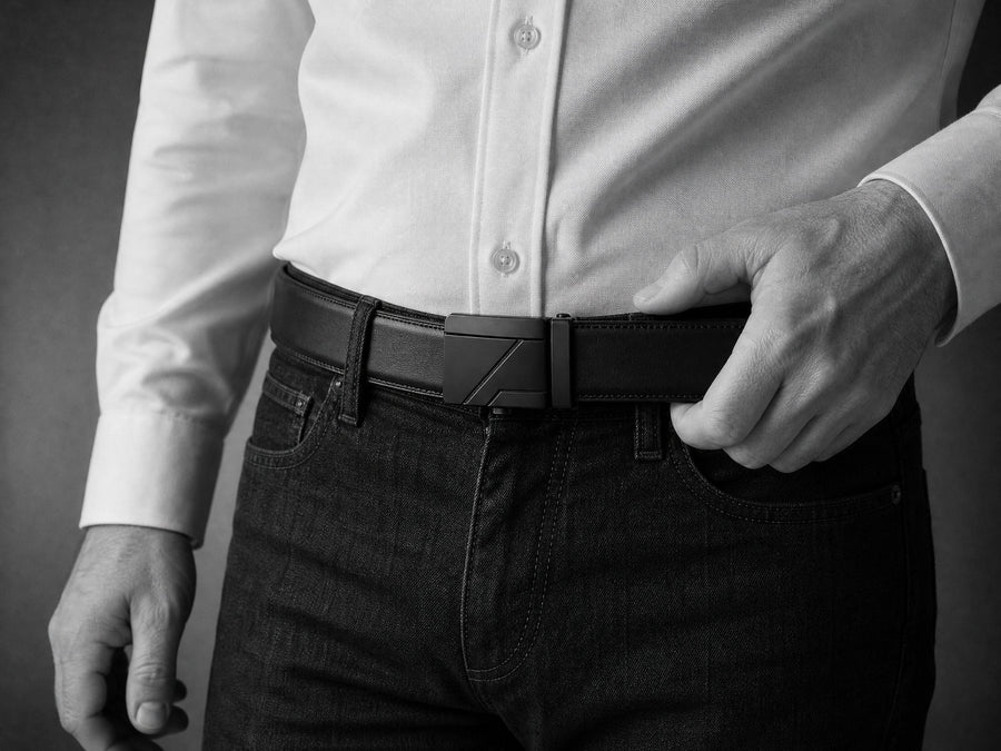 Ajuster la ceinture au cran pr&egrave;s